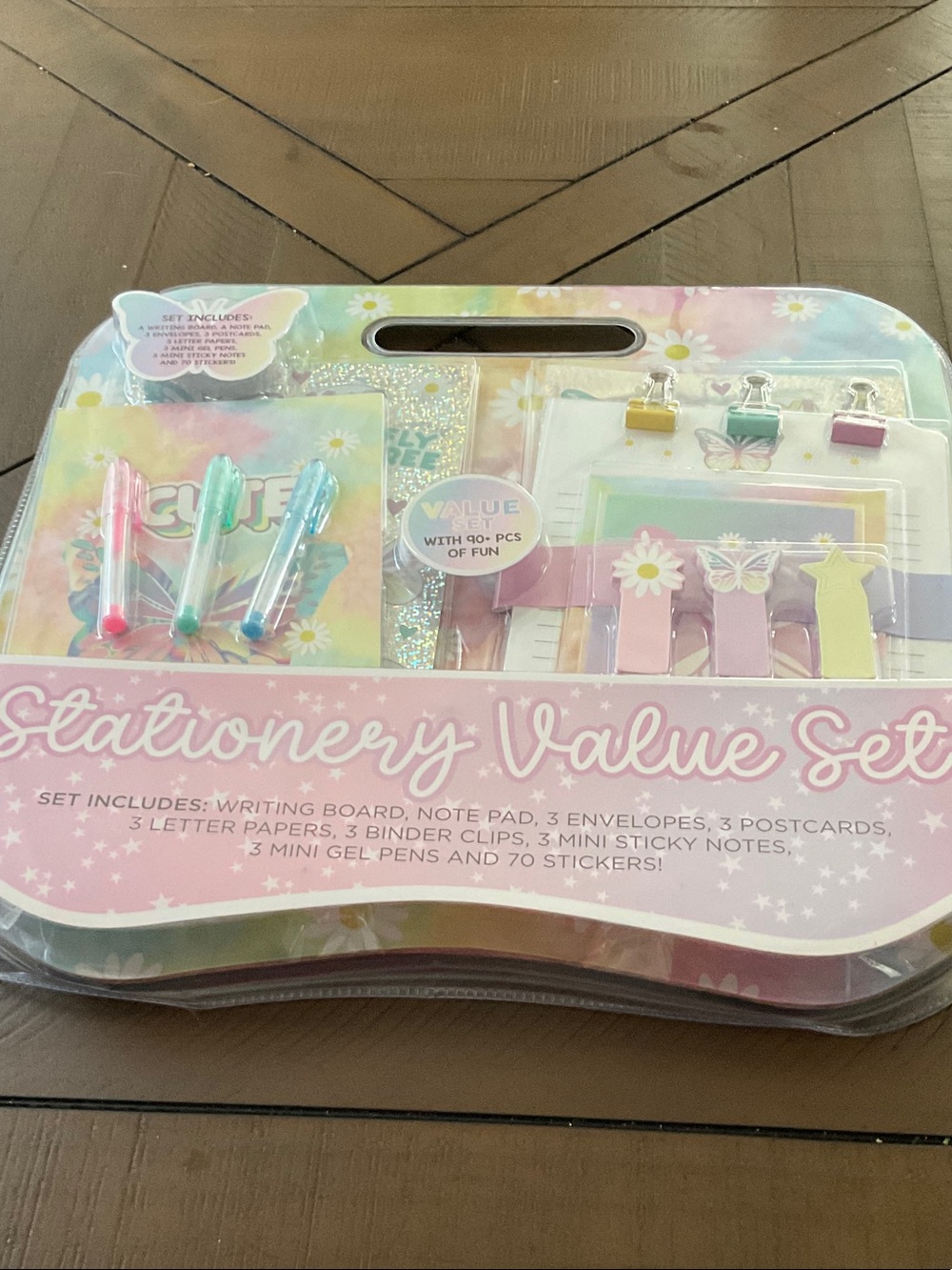 Stationery Value Set - Pastel Pink & Multi